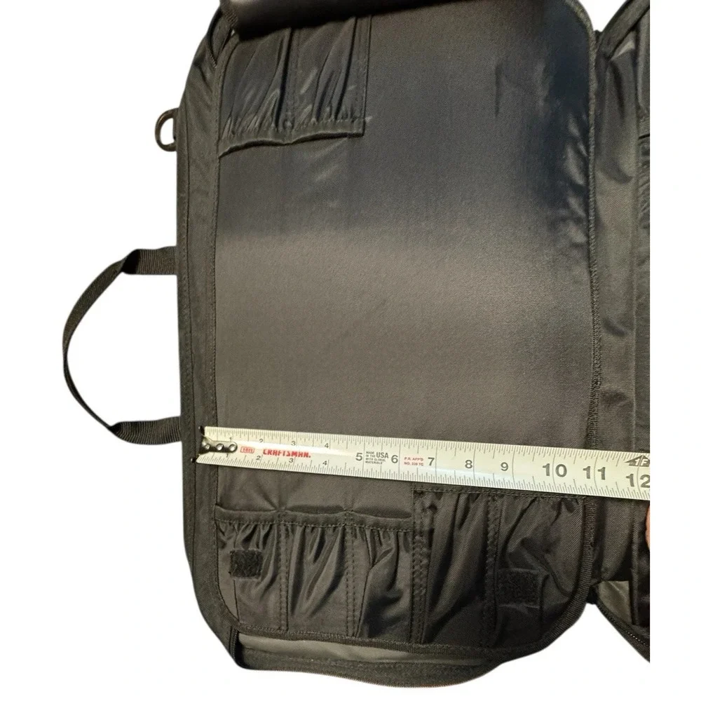 Victorinox PCI 28 Slots Knife Kitchen Tool Case Bag + Shoulder Strap Black Nylon